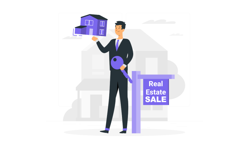 Real estate sales